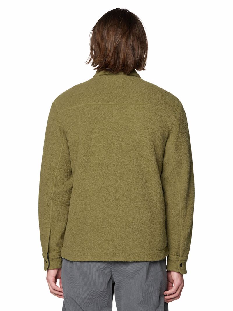 Polar Hombre Hicamp Shacket Verde Mountain Hardwear